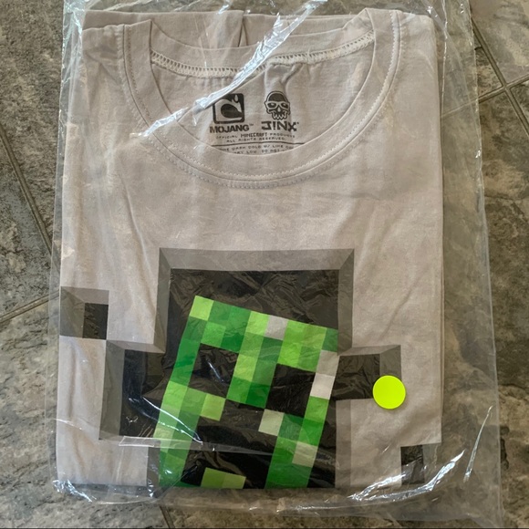 Minecraft Creeper Inside Women's Fitted T-Shirt - Picture 3 of 5